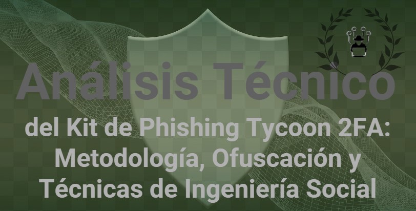 Análisis Técnico del Kit de Phishing Tycoon 2FA: Metodología, Ofuscación y Técnicas de Ingeniería Social